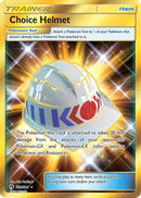Choice Helmet (Secret) 229  - Holofoil SM  Lost Thunder - Secret Rare