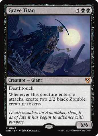 Grave Titan (DRC-042)  - Commander: Aetherdrift