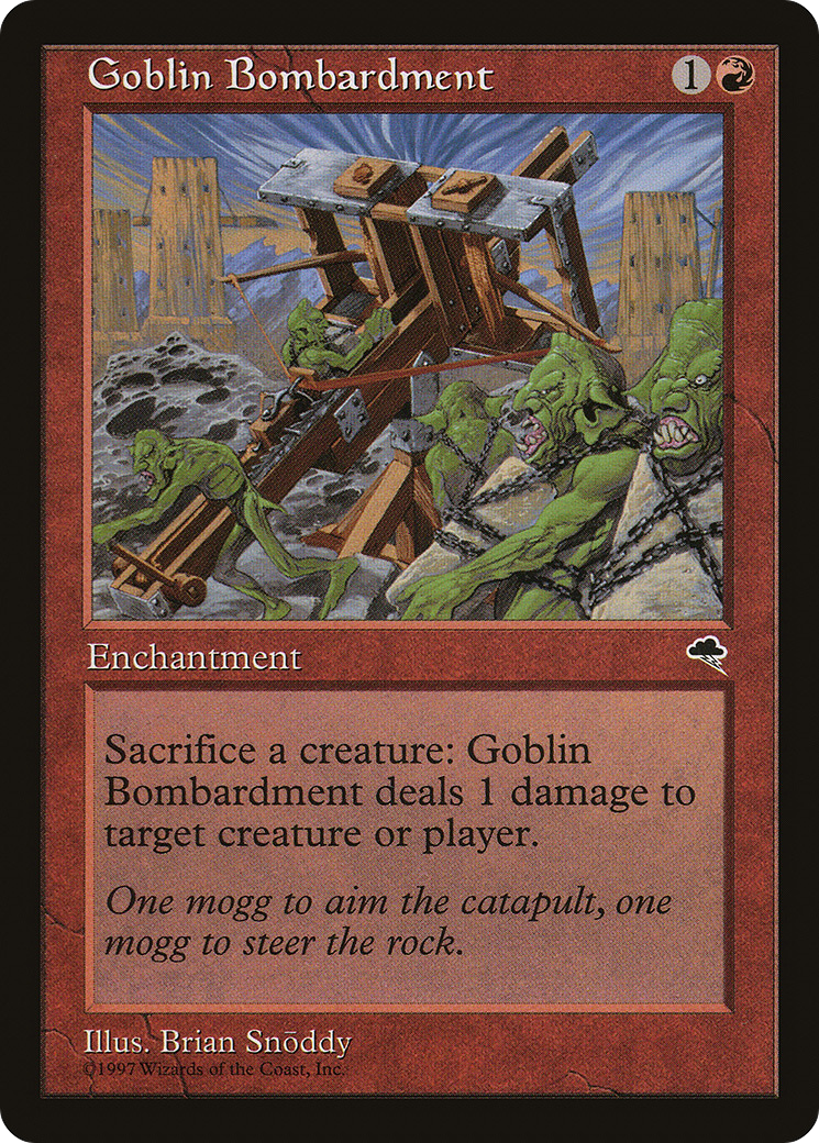 Goblin Bombardment (TMP-179)  - Tempest
