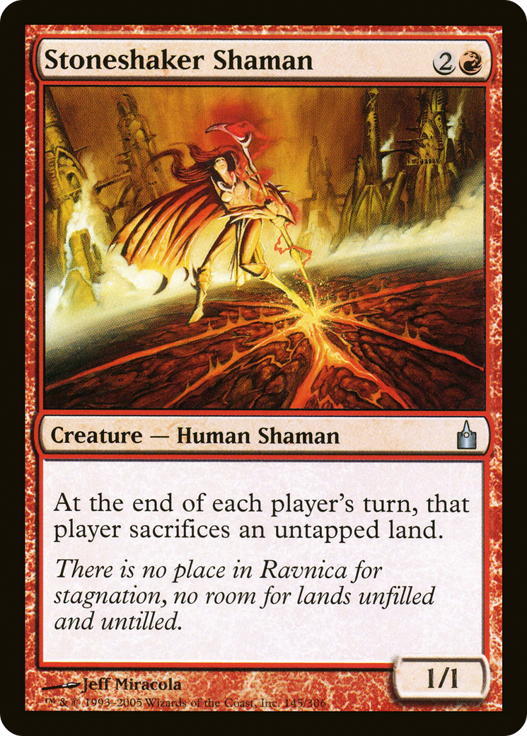 Stoneshaker Shaman (RAV-145)  - Ravnica: City of Guilds