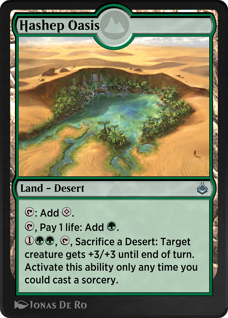 Hashep Oasis (AKR-301)  - Amonkhet Remastered