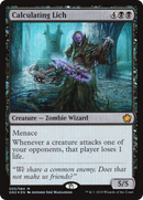 Calculating Lich (GN2-003)  Foil - Game Night 2019