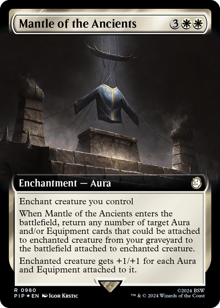 Mantle of the Ancients (Extended Art) (Surge Foil) (PIP-980) - Fallout: (Extended Art) Foil