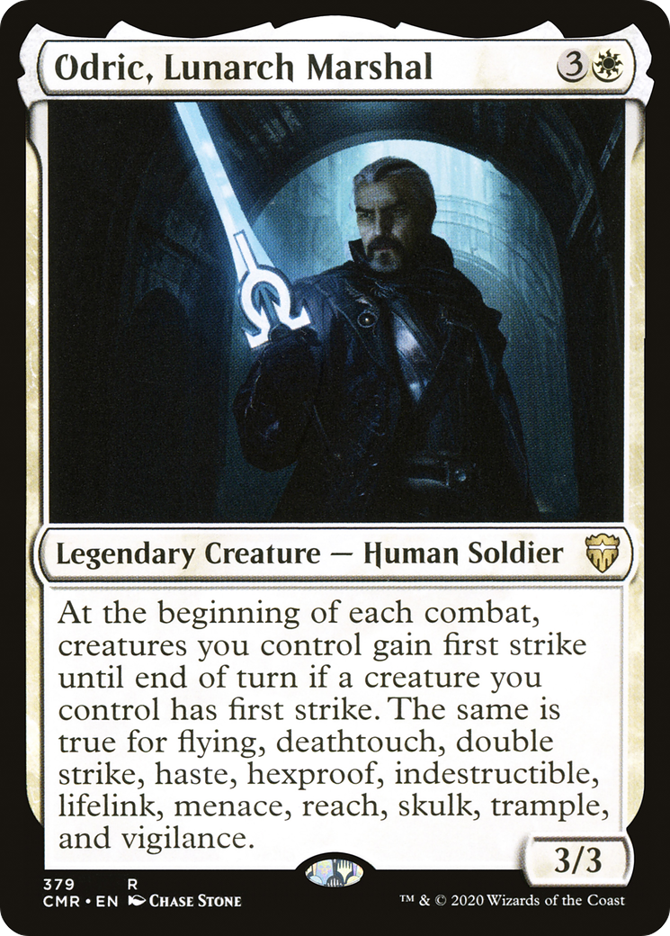 Odric, Lunarch Marshal (CMR-379)  - Commander Legends