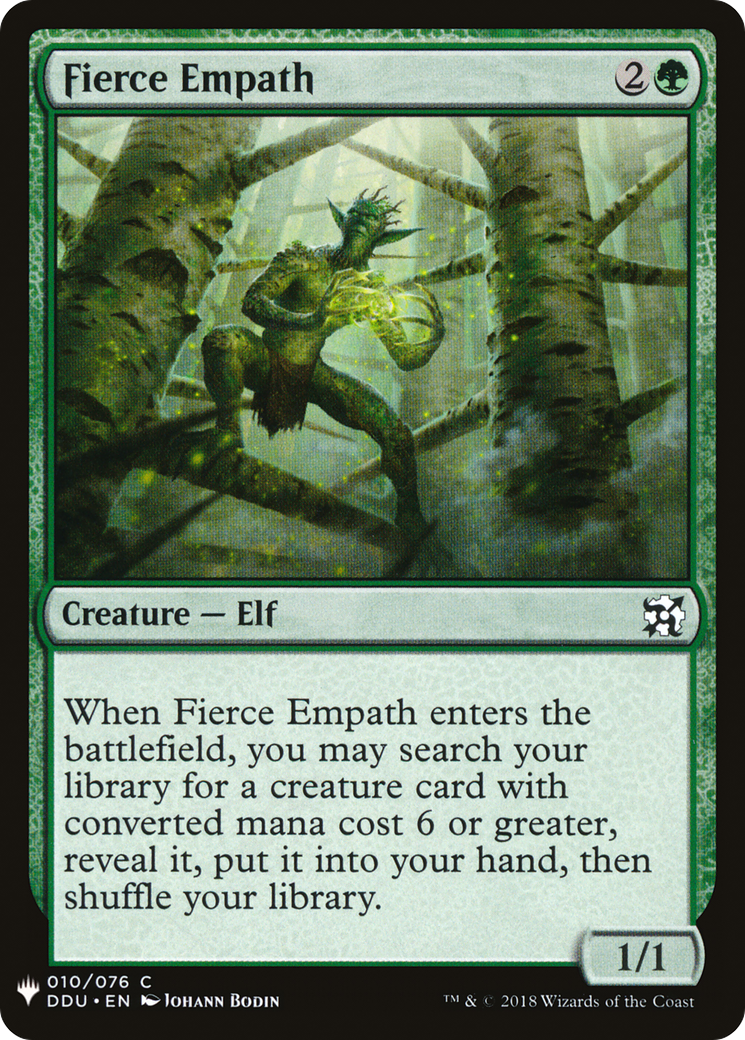 Fierce Empath (LIST-010)  - The List
