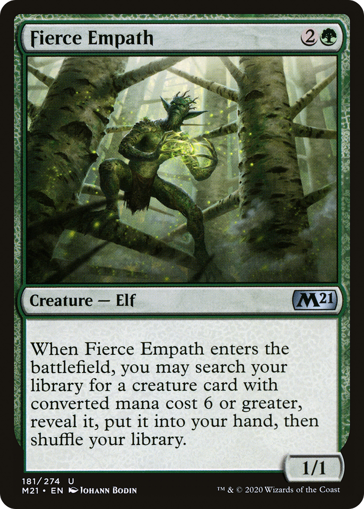Fierce Empath (M21-181)  Foil - Core Set 2021