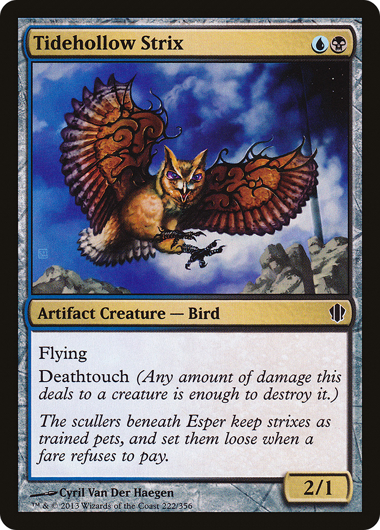 Tidehollow Strix (C13-222)  - Commander 2013
