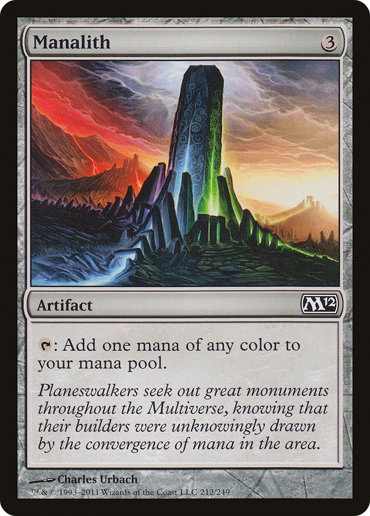 Manalith (M12-212)  Foil - Magic 2012