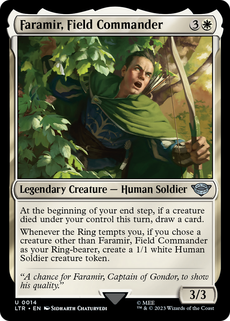 Faramir, Field Commander (LTR-014)  - The Lord of the Rings: Tales of Middle-earth