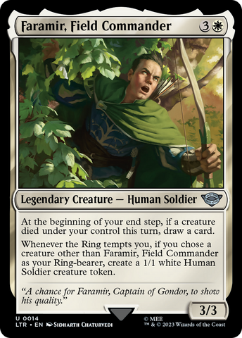 Faramir, Field Commander (LTR-014)  - The Lord of the Rings: Tales of Middle-earth