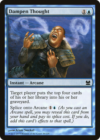 Dampen Thought (MMA-039)  Foil - Modern Masters