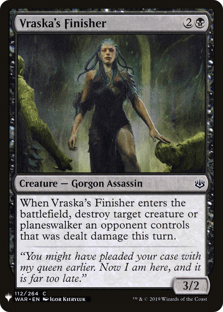 Vraska's Finisher (LIST-112)  - The List