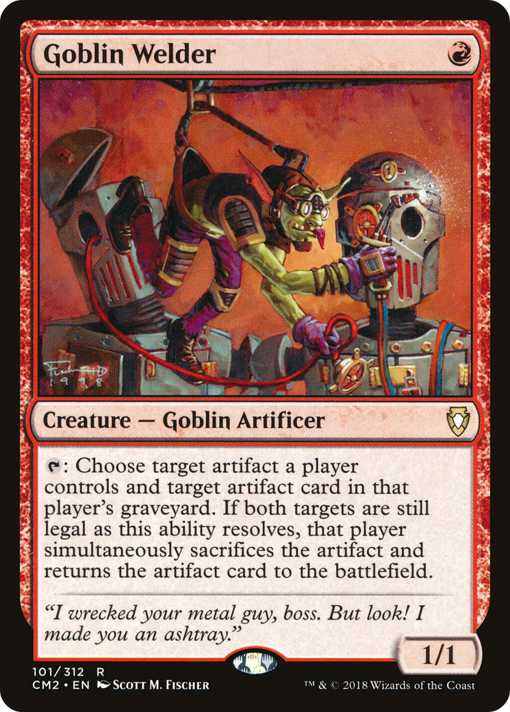 Goblin Welder (CM2-101)  - Commander Anthology Volume II