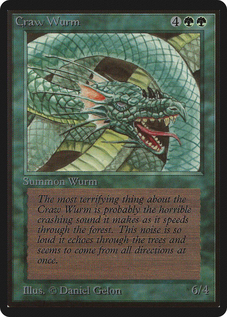 Craw Wurm (LEB-)  - Limited Edition Beta