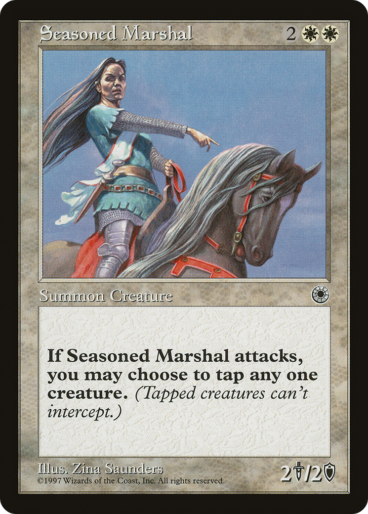 Seasoned Marshal (POR-)  - Portal