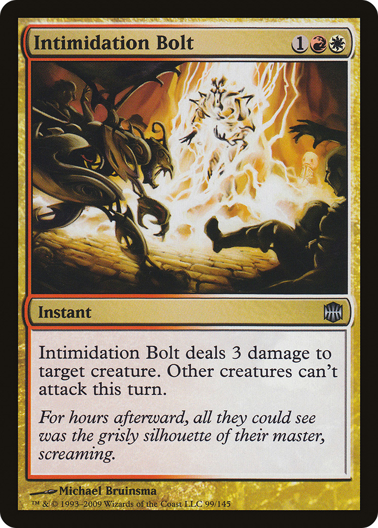 Intimidation Bolt (ARB-099)  - Alara Reborn