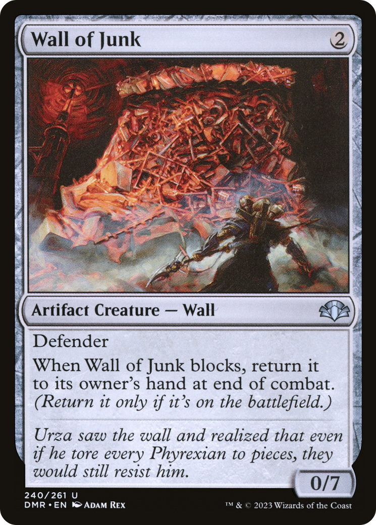 Wall of Junk (DMR-240)  - Dominaria Remastered