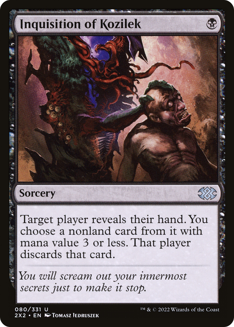 Inquisition of Kozilek (2X2-080)  Foil - Double Masters 2022