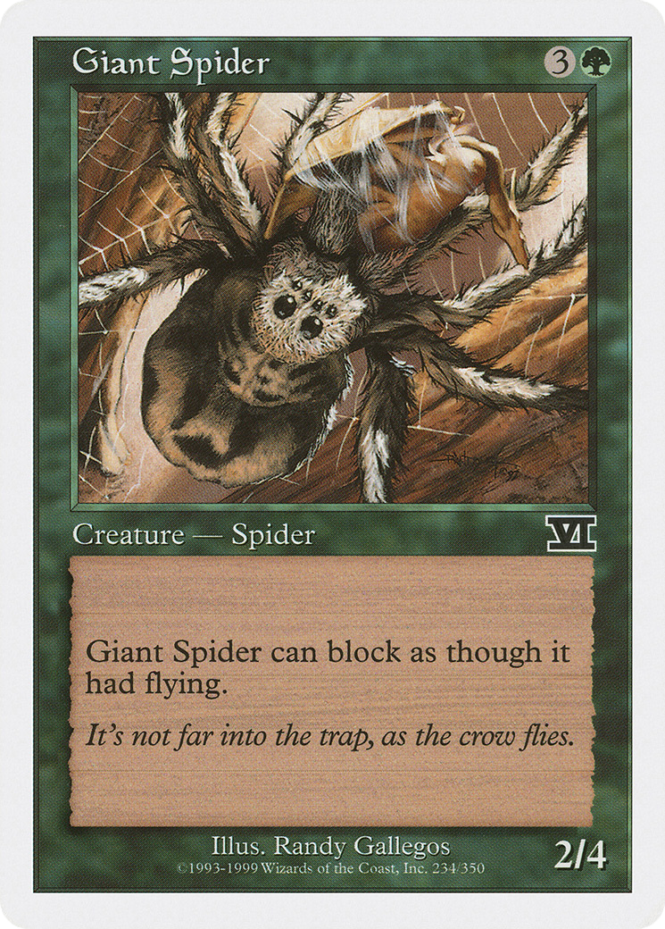 Giant Spider (6ED-234)  - Classic Sixth Edition