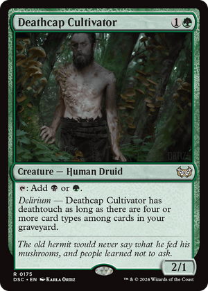 Deathcap Cultivator (DSC-175)  - Duskmourn: House of Horror Commander