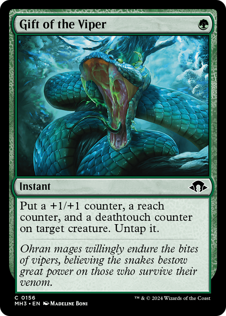 Gift of the Viper (MH3-156)  - Modern Horizons 3