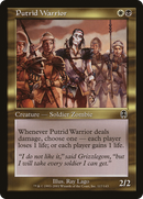 Putrid Warrior (APC-117)  Foil - Apocalypse