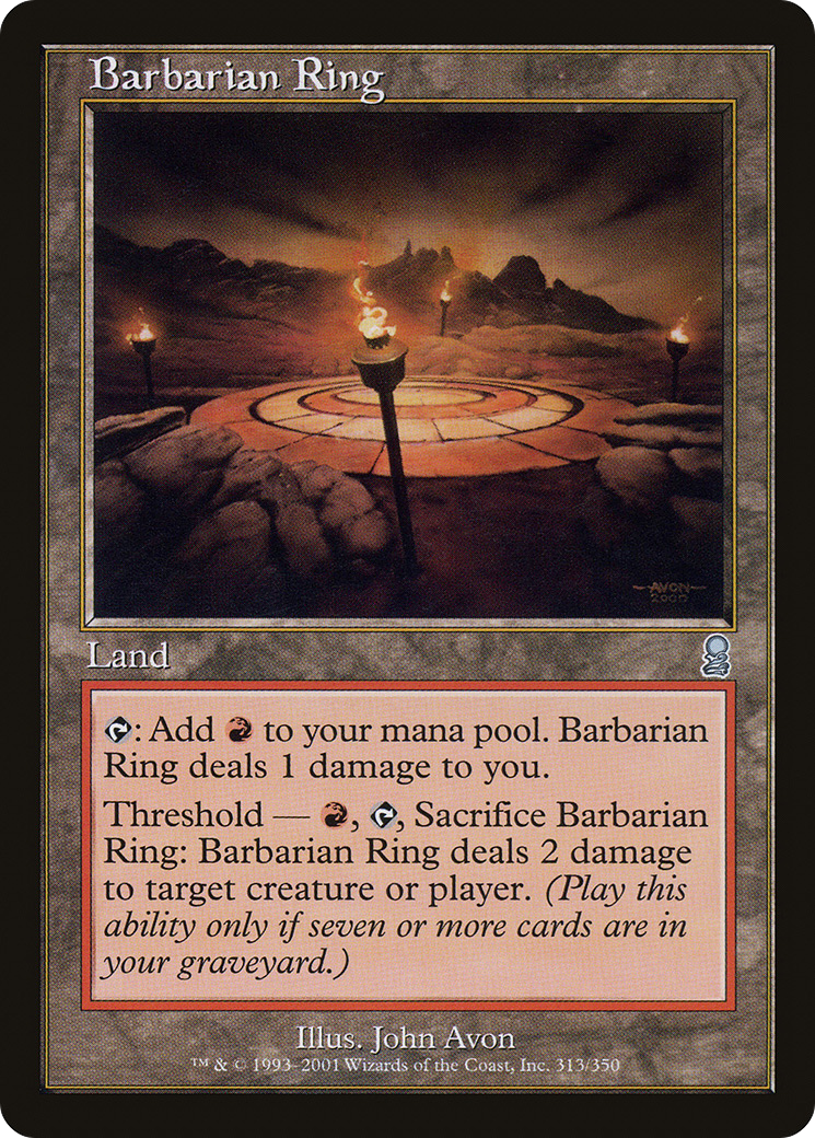 Barbarian Ring (ODY-313)  Foil - Odyssey