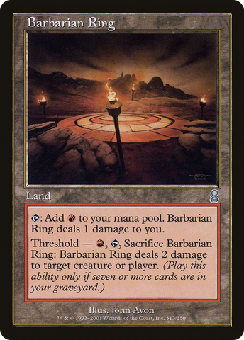 Barbarian Ring (ODY-313)  Foil - Odyssey