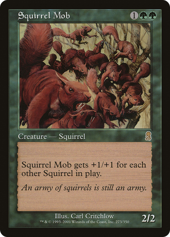 Squirrel Mob (ODY-273)  Foil - Odyssey