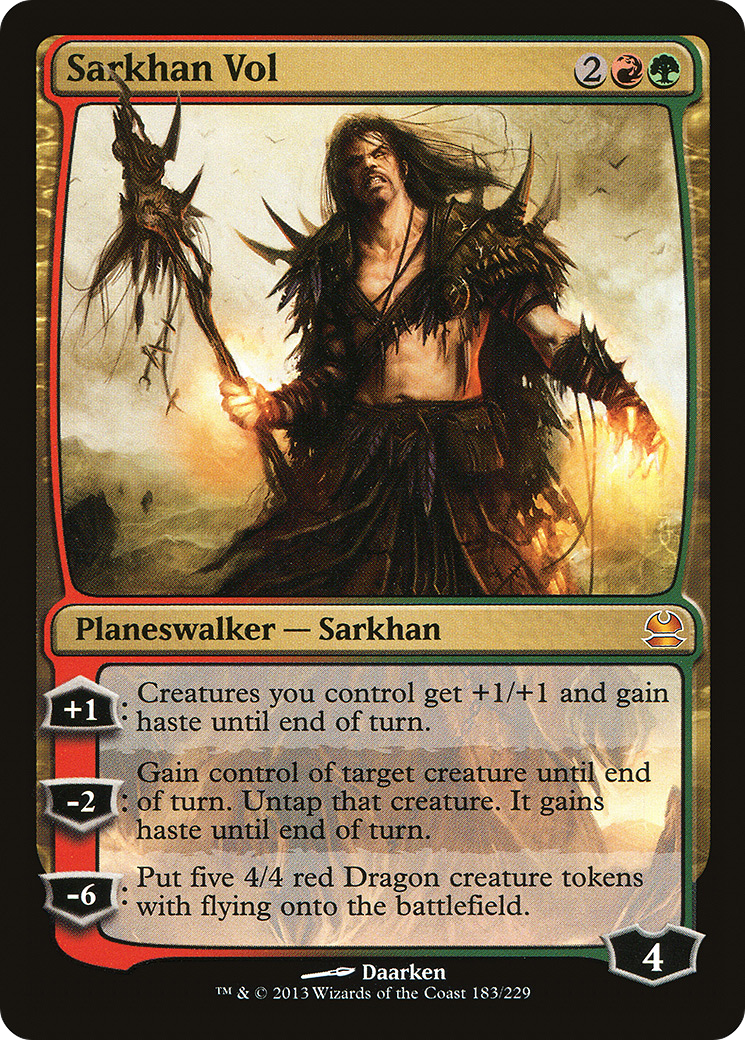 Sarkhan Vol (MMA-183)  Foil - Modern Masters