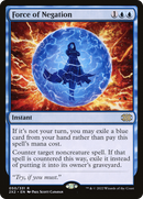 Force of Negation (2X2-050)  Foil - Double Masters 2022