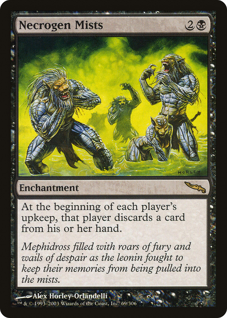 Necrogen Mists (MRD-069)  Foil - Mirrodin