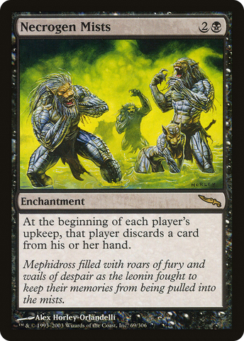 Necrogen Mists (MRD-069)  Foil - Mirrodin