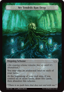My Tendrils Run Deep (Full Art) (A:DSC-345)  - Duskmourn: House of Horror Commander