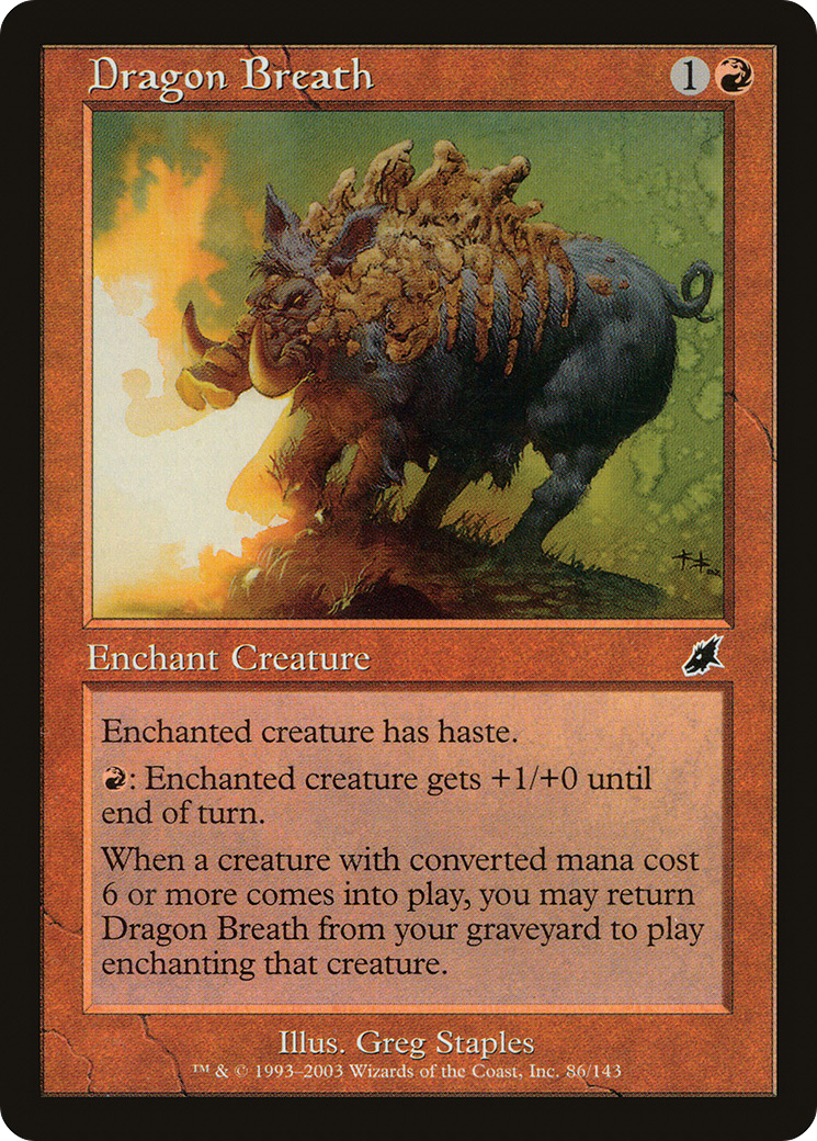 Dragon Breath (SCG-086)  Foil - Scourge