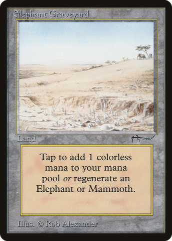 Elephant Graveyard (ARN-)  - Arabian Nights