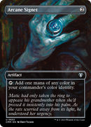 Arcane Signet (Borderless) (CMM-653)  - Commander Masters