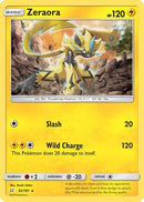 Zeraora 052/181  - Reverse Holofoil SM  Team Up - Holo Rare