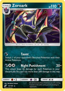 Zoroark 091/181  - Holofoil SM  Team Up - Holo Rare