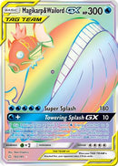 Magikarp & Wailord GX (Secret) 183  - Holofoil SM  Team Up - Secret Rare
