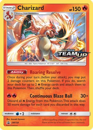 Charizard SM158  - Holofoil SM Promos
