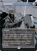 Grindstone (Textured Foil) (OTP-079)  Foil - Breaking News (Borderless)