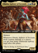 Obeka, Splitter of Seconds (Extended Art) (OTJ-358)  Foil - Outlaws of Thunder Junction: (Extended Art)