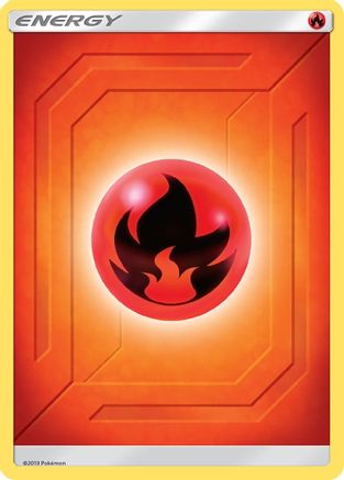 Fire Energy (2019 Unnumbered)  SM  Team Up - Common
