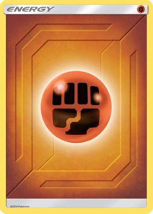 Fighting Energy (2019 Unnumbered)  - Reverse Holofoil SM  Team Up - Common