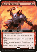 Kargan Intimidator (Extended Art) (ZNR-347)  - Zendikar Rising