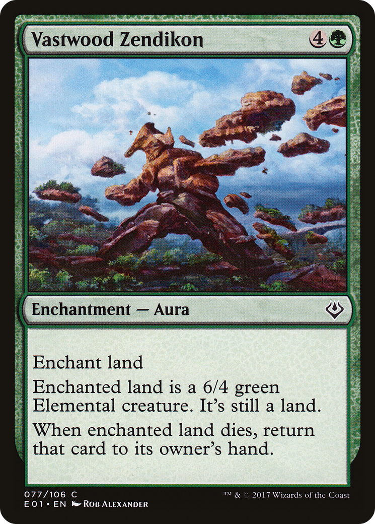 Vastwood Zendikon (AC2-077)  - Archenemy: Nicol Bolas