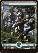 Forest (279) - Full Art (ZNR-279)  Foil - Zendikar Rising
