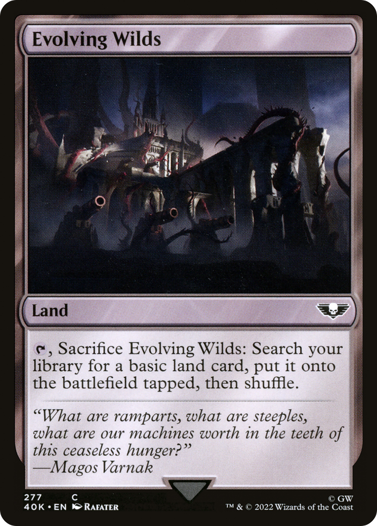 Evolving Wilds (40K-277)  - Warhammer 40,000 Commander