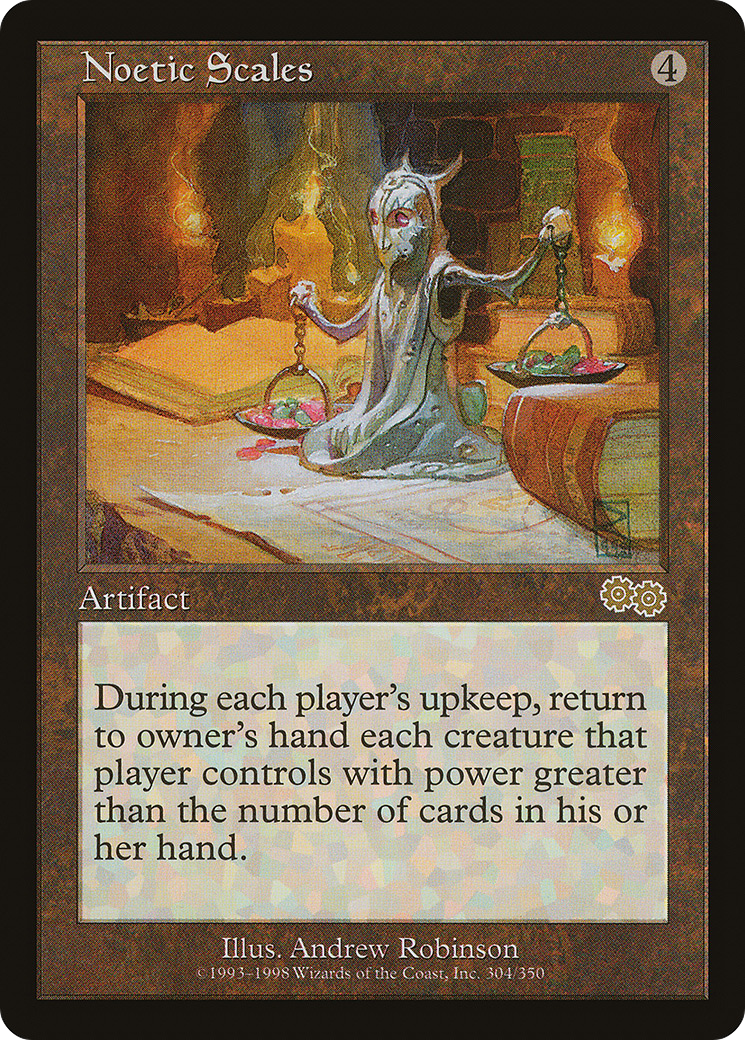 Noetic Scales (USG-304)  - Urza's Saga
